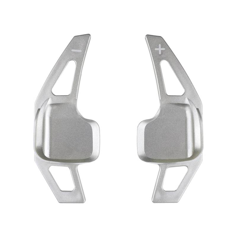 TGUQANM Shifter Paddle Kompatibel Mit Für 3er-Reihe F30 LCI F31 Für 4er-Reihe F32 F33 F36 2014-2018 Auto-Schaltwippen Auto-Verlängerte Schaltwippen(Silver) von TGUQANM