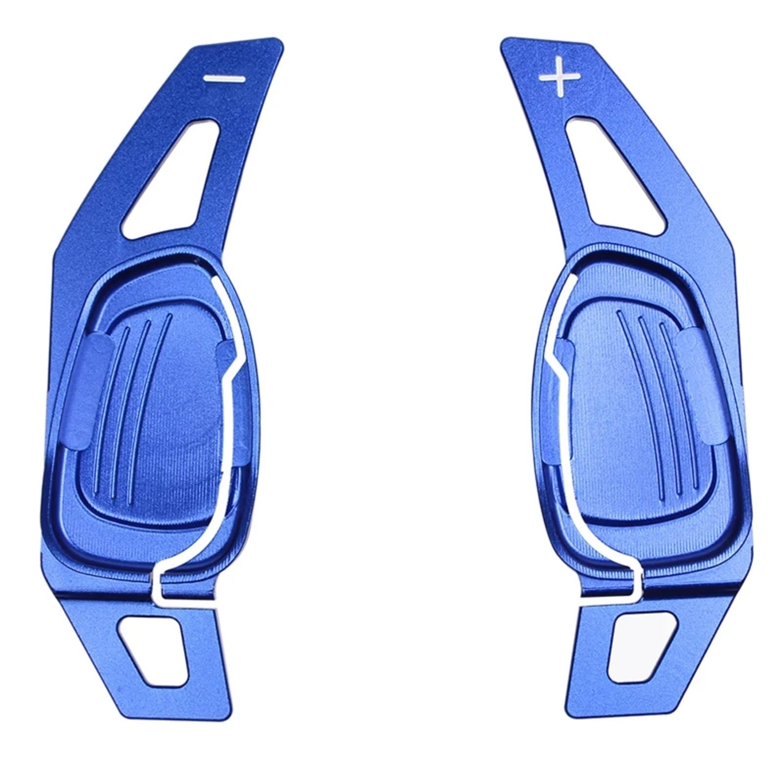 TGUQANM Shifter Paddle Kompatibel Mit Für RS3 Für Sport 2015 2016, 2 Stück, Aluminiumlegierung, Auto-Lenkrad-Paddelverlängerung, Schaltwippen(Blue) von TGUQANM