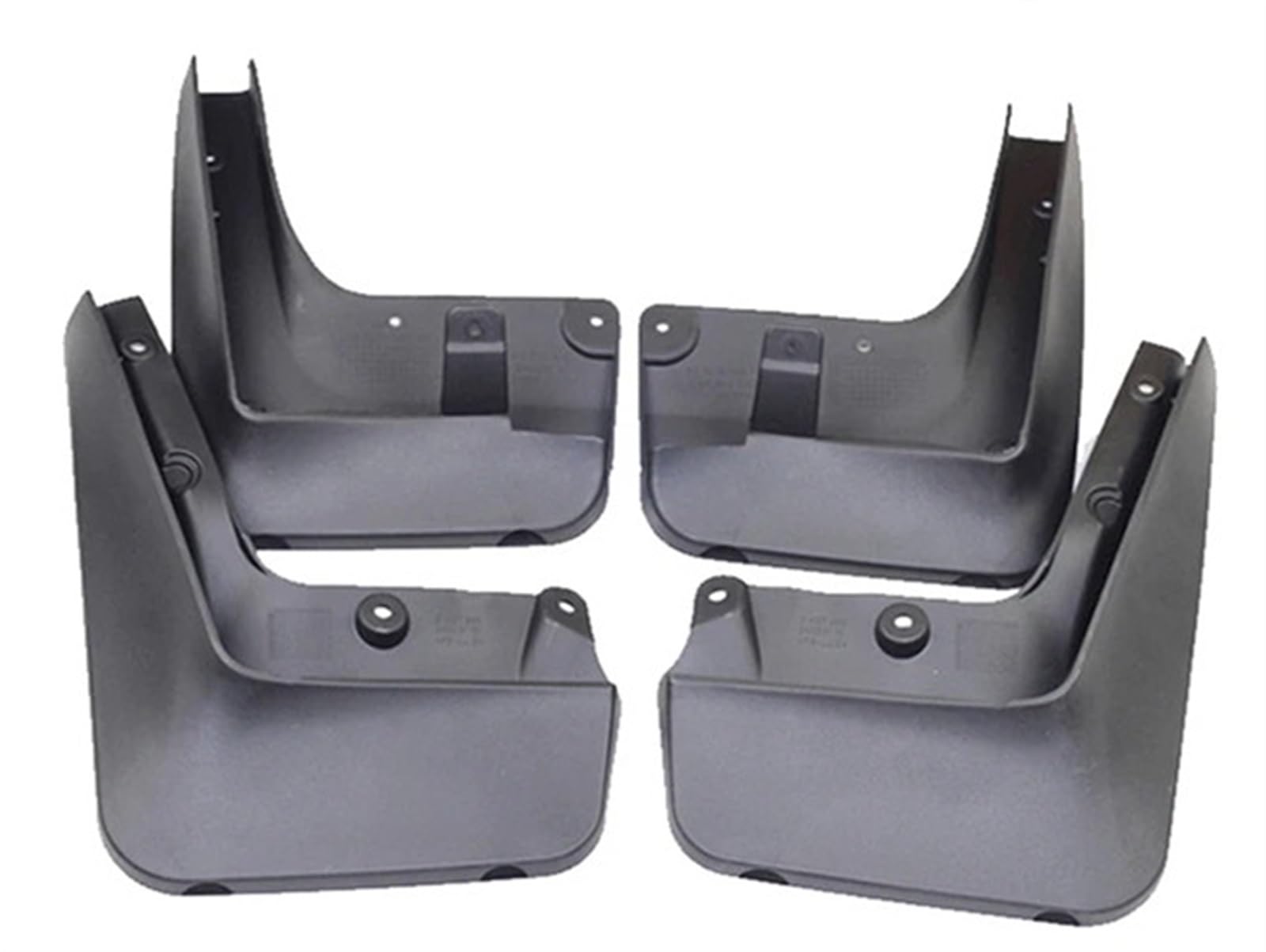 TGUQANM car Mud Flaps Kompatibel Mit 5er-Reihe Für E60 2004 2005 2006 2007 2008 2009 2010 Auto-Kotflügel, Spritzschutz, Vordere Und Hintere Klappe, Kotflügel, Zubehör, 4 Stück von TGUQANM