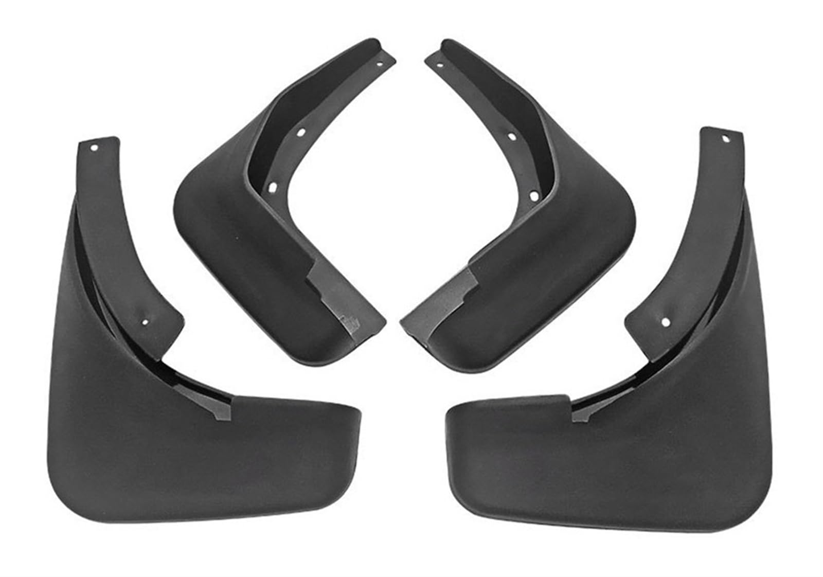 TGUQANM car Mud Flaps Kompatibel Mit Für A4 Für S4 B8 Für Kombi Avant 2009–2013 2014 2015 Auto-Spritzschutz Vorne Hinten, Schmutzfänger, Zubehör, 4-teilig von TGUQANM