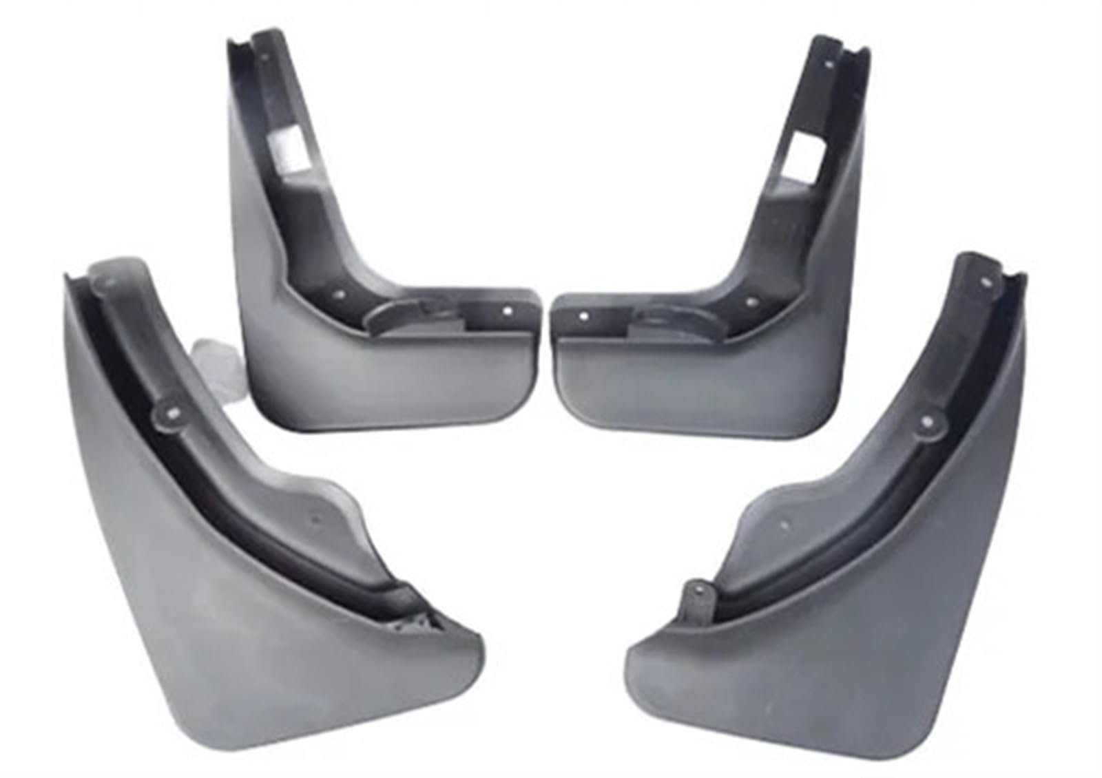 TGUQANM car Mud Flaps Kompatibel Mit Mercedes Für Benz C-Klasse W204 C180 C200 C300 2007-2010 Auto-Kotflügel, Schmutzfänger Vorn Hinten, Spritzschutz, Schmutzfänger-Zubehör von TGUQANM