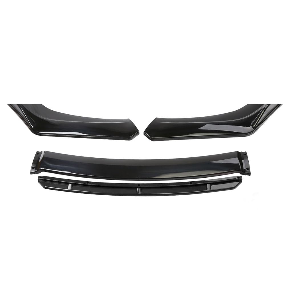 Frontstoßstangenlippe für BMW X3 F25 2011-2017,Spoilerlippe Lip Spoiler Splitter Kinnspoiler Stoßstangenschutz Zubehör,A1-All Black von THBNKPE