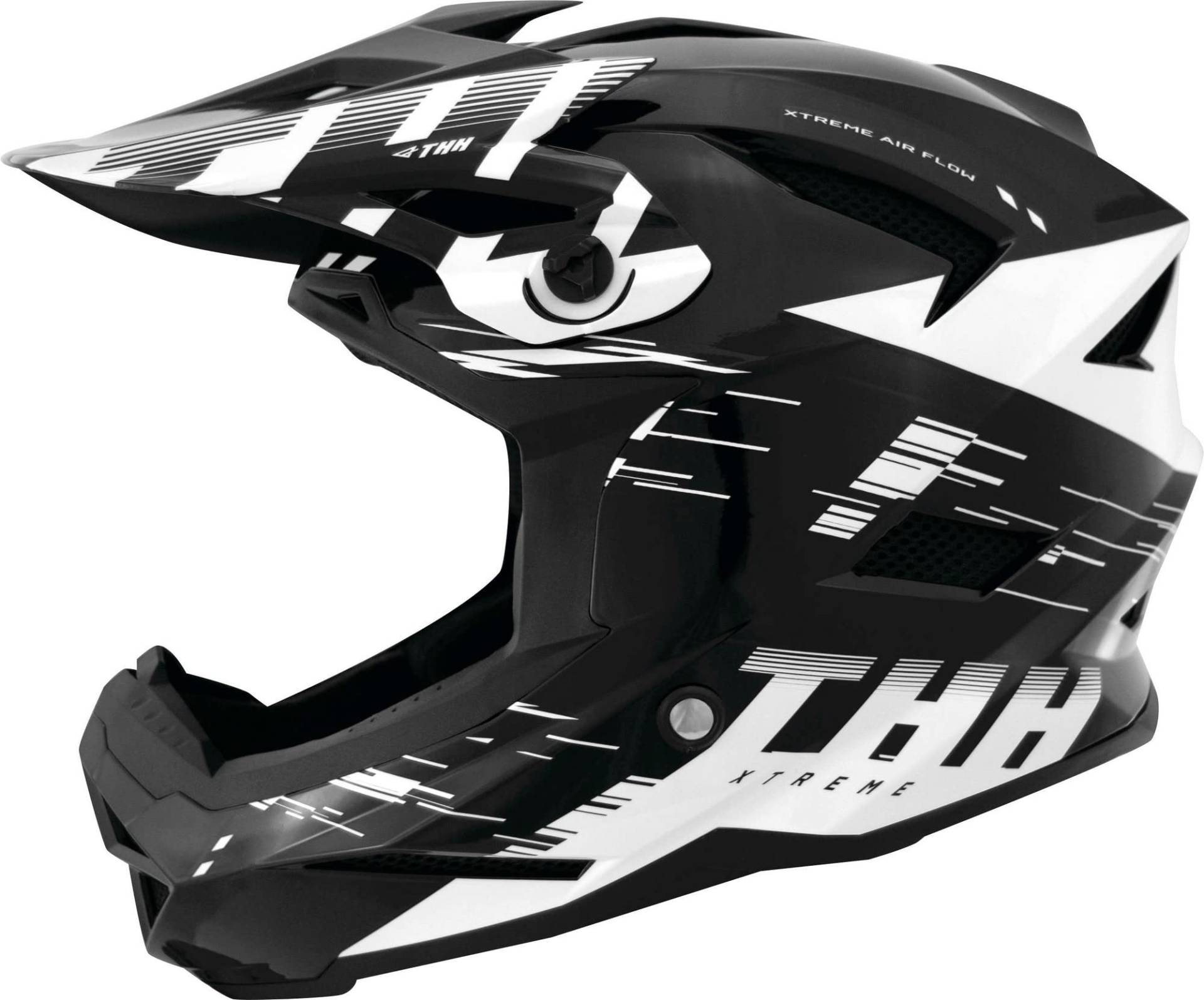 THH Helme - T-42 BMX Xtreme Mt BlkWht Lg (647915) von THH