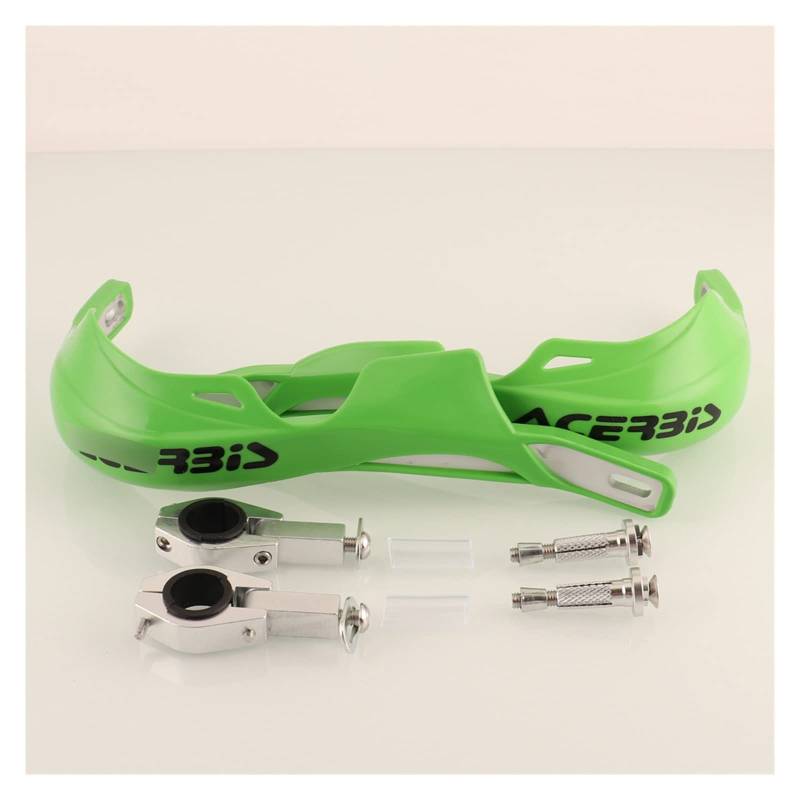 THIKK 22MM 28MM Motorrad Hand Guards Griff Protector Handguard Lenker Schutz Für Hon&d*a Ya*ma&ha YZ Su@zuk*i Pit Dirt Bike(Green2) von THIKK