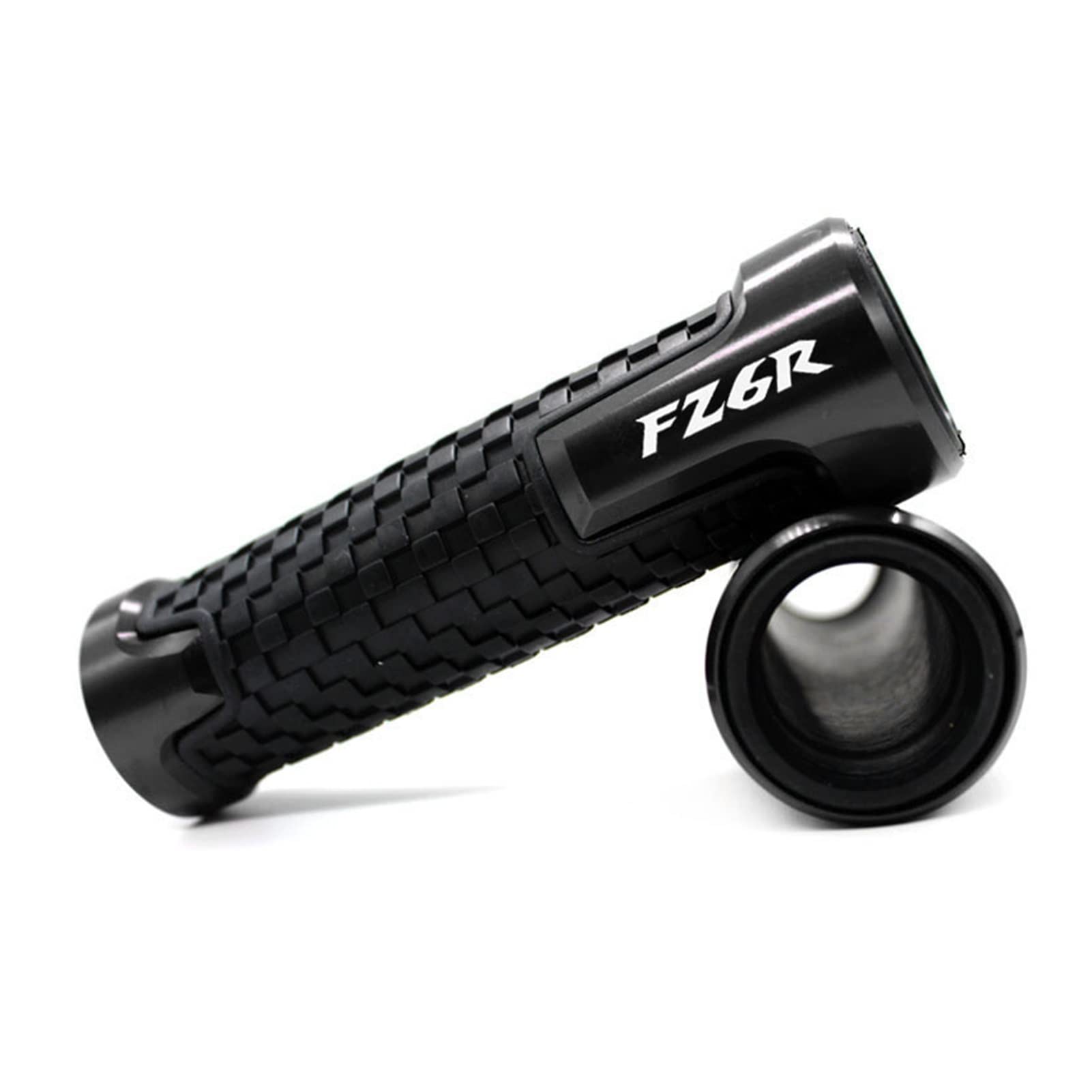 THIKK 7/8 "22mm Universal Motorrad Lenker Lenkergriff Replacement for Ya MA HA FZ1 FAZ ER FZ6 Faze R Faze R600 FZ6S FZ6N 2004 2005 2006 Lenkergriffe(Nero) von THIKK