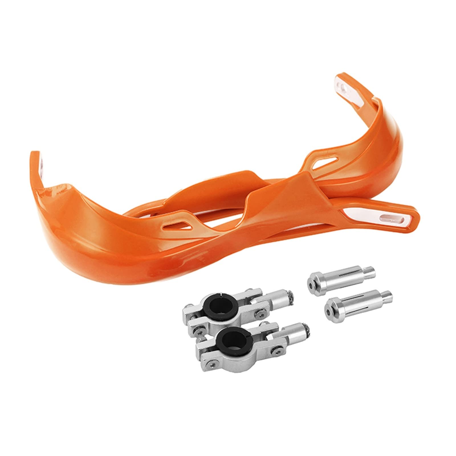 THIKK Enduro Universal Handschutz Motorrad Manschetten Abdeckungen Für Ka*wasa&ki Hon&d*a Ya*ma&ha Motocross Zubehör Cross Hand Protector(Orange1) von THIKK