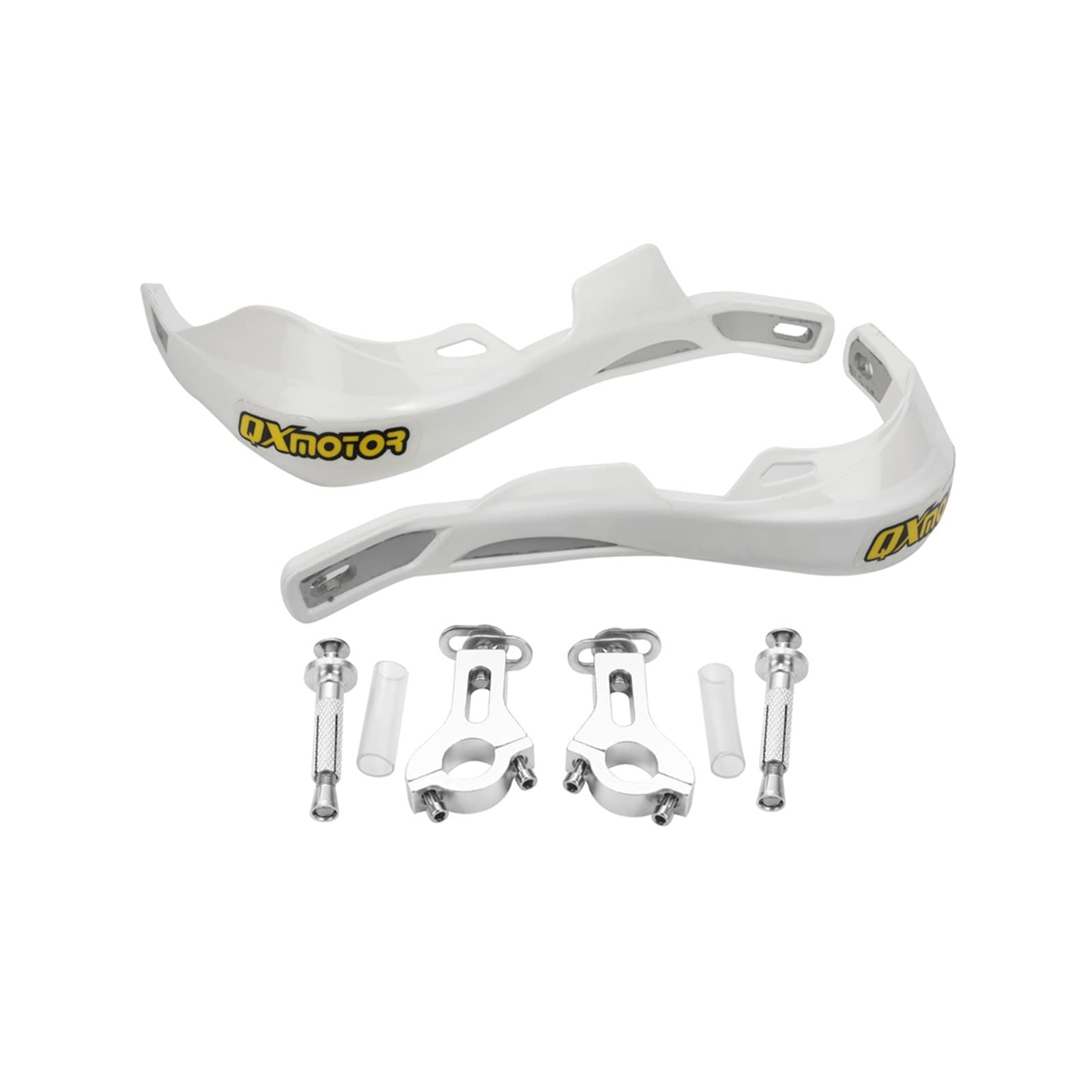 THIKK Motorrad 22MM 28MM Handguard Hand Lenker Griff Bar Guard Schützen Schild Für Hon&d*a Ya*ma&ha Su@zuk*i Hon&d*a ATV Dirt Bike(White) von THIKK