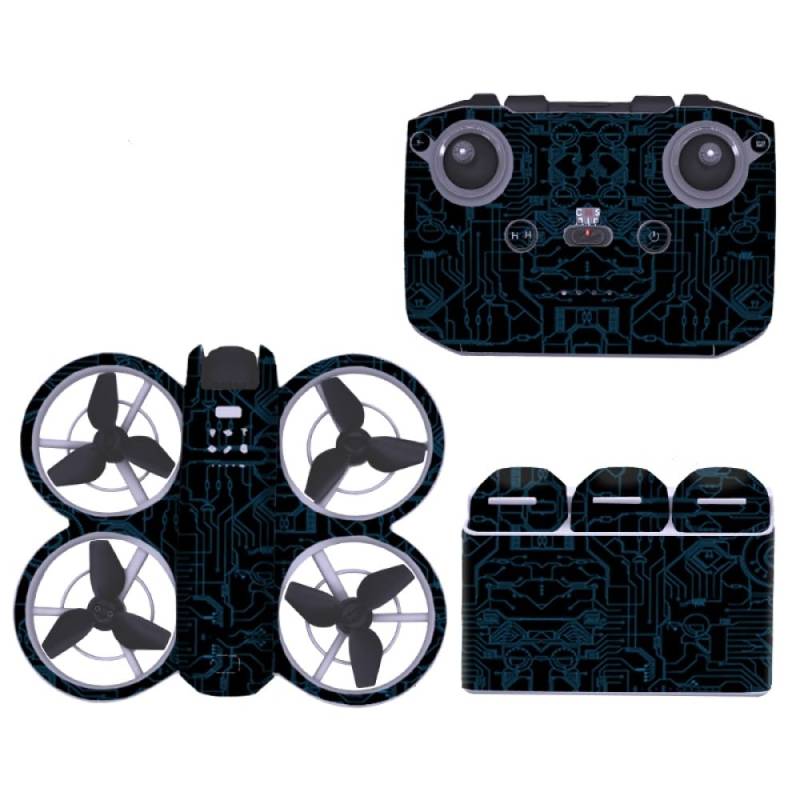 Drohne Dekorative Aufkleber Kompatibel für DJI Neo, Film Decal Skins für Drohne Controller Dekoration Aufkleber Wrap Cover Aufkleber DIY Komplett-Set Skin Zubehör (9) von THLMT