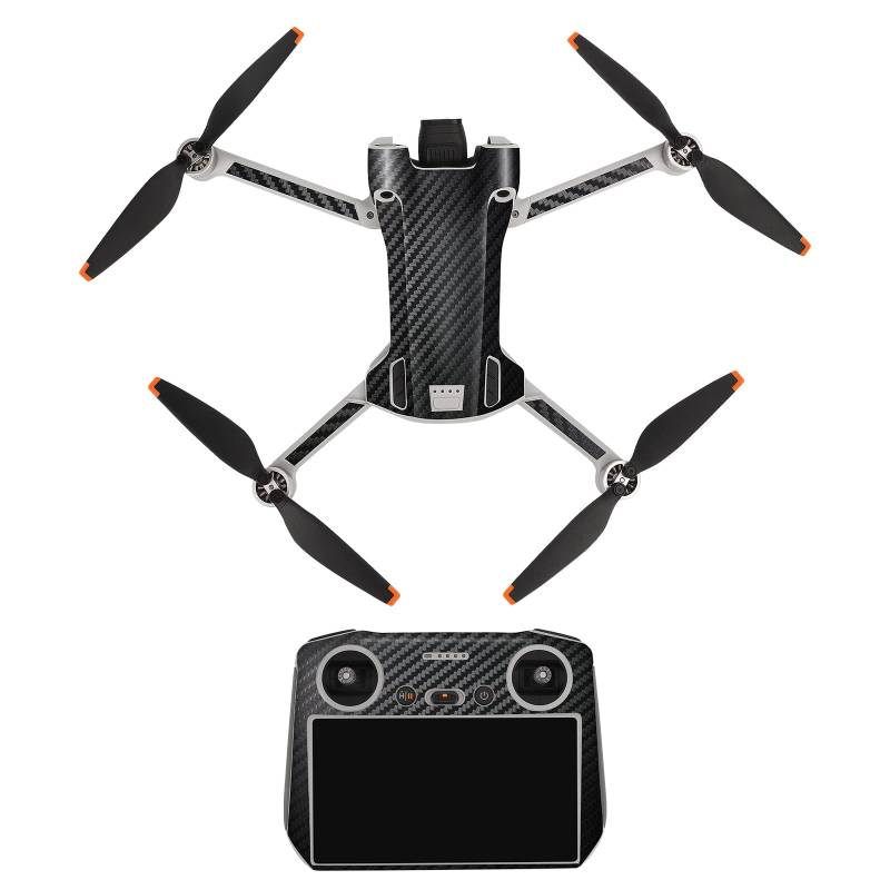 Drohnen-Aufkleber, kompatibel mit DJI Mini 3 Pro mit Bildschirm, Film-Aufkleber für Drohnen-Controller, wasserdicht, Drohnen-Körper-Arm-Dekorationsaufkleber, Wrap-Cover-Aufkleber (9) von THLMT