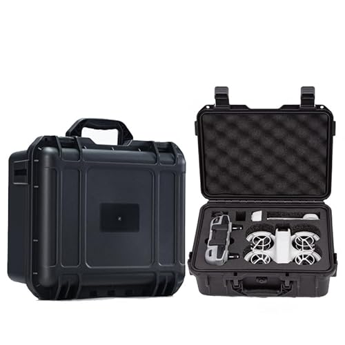 Tragetasche Kompatibel für DJI NEO, Aufbewahrungstasche Hartschalenkoffer Drohnensteuerung Explosionssichere Tragetasche Tasche Reiseschutzkoffer Box Koffer (Organizer) von THLMT