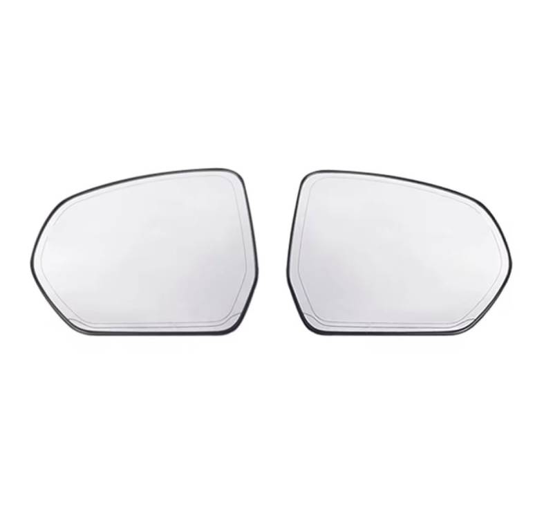 Außenspiegel Glas Kompatibel Mit Ford Für Taurus 2015 2016 2017 2018 Auto Rückspiegel Beheiztes Spiegelglas Seitentürspiegelglas(A Pair) von THRU