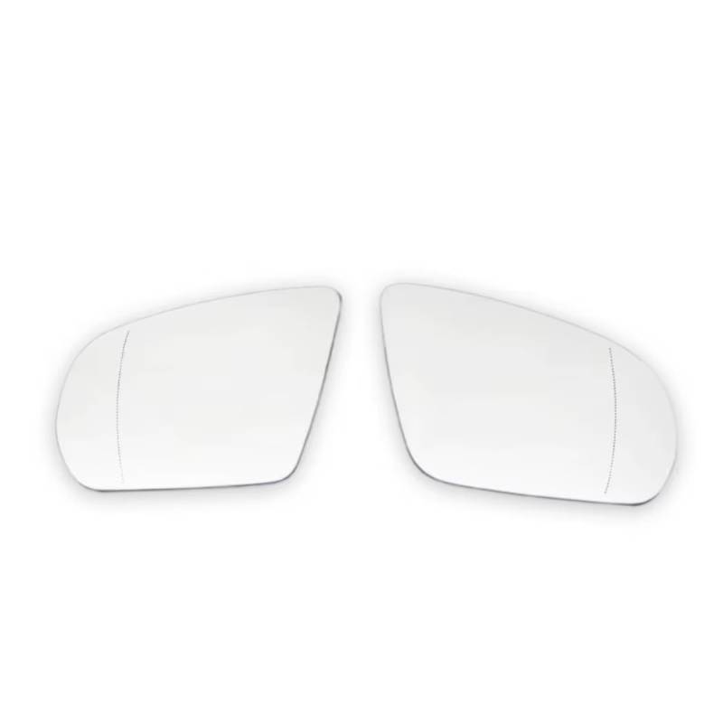 THRU Außenspiegel Glas Kompatibel Mit Benz Für CES GLC Klasse GLC W253 W205 W222 W213, Auto-Rückspiegel, Beheiztes Spiegelglas, Seitentür-Spiegelglas(A Pair) von THRU