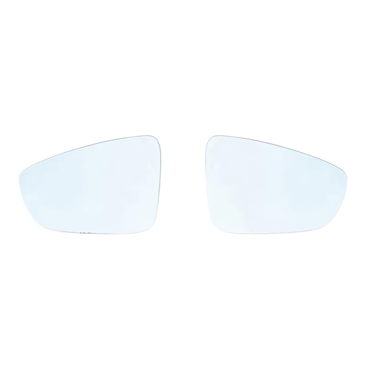 THRU Außenspiegel Glas Kompatibel Mit Chevrolet Für Sail 3 2015 2016 2017 2018 Auto-Rückspiegel Glas Außentür Seitenspiegellinse Ohne Heizung(A Pair) von THRU