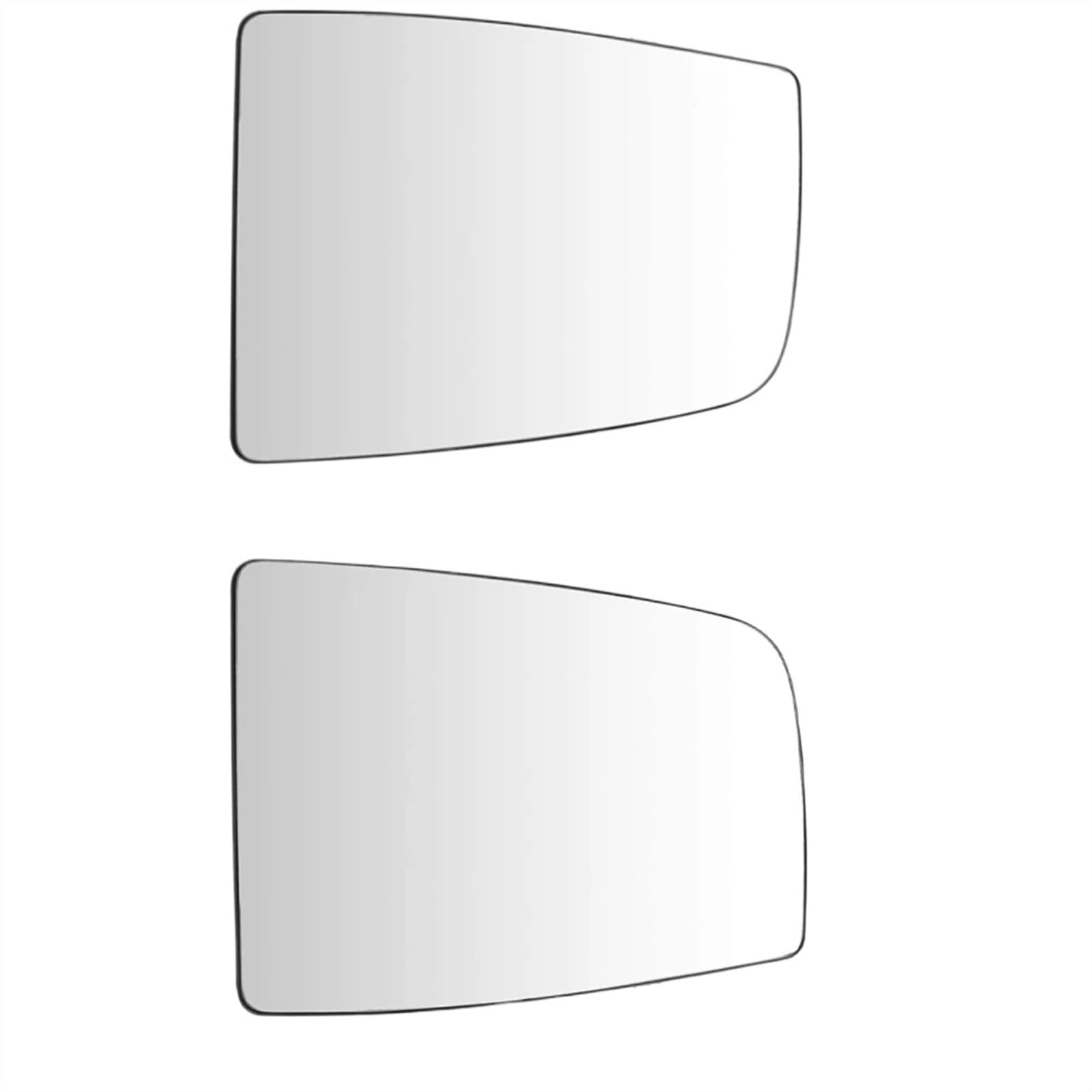 THRU Außenspiegel Glas Kompatibel Mit Ford Für Transit Mk8 2014-2020. Seitenspiegelglas Für Linke/rechte Seitentür, Beheizbares Rückspiegelglas, OE: BK31-17K741-BA, BK31-17K740-BA(Pair) von THRU