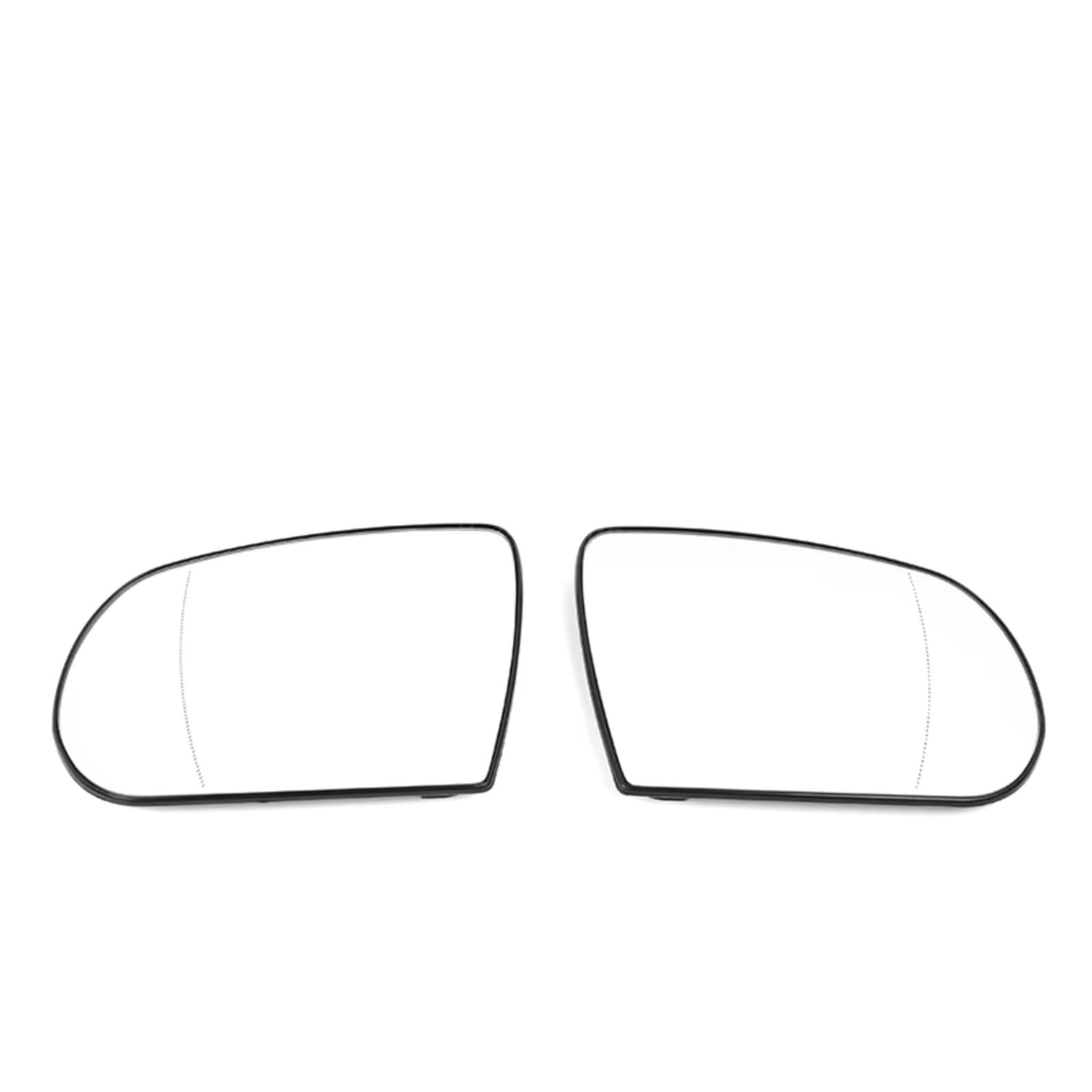 THRU Außenspiegel Glas Kompatibel Mit Jeep Für Compass MP 2017 2018 2019 2020 2021 2022 Autozubehör Rückspiegellinse Für Außenspiegelglas Mit Heizung(A Pair) von THRU