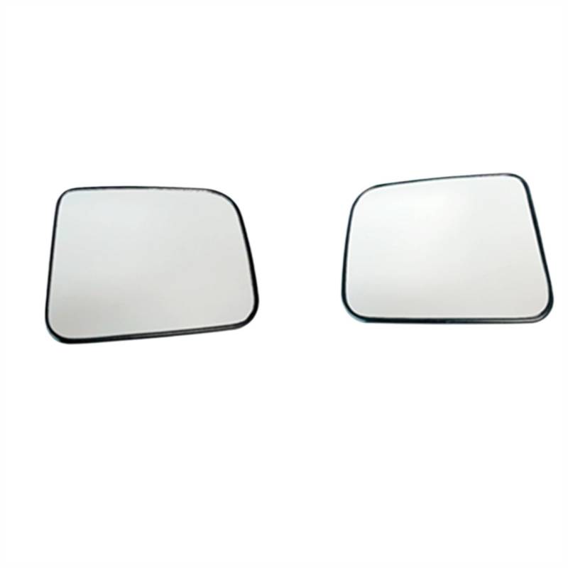 THRU Außenspiegel Glas Kompatibel Mit Nissan Für Patrol Y61 1997-2013 Auto Beheiztes Rückspiegelglas Konvexes Türspiegelglas(Pair) von THRU