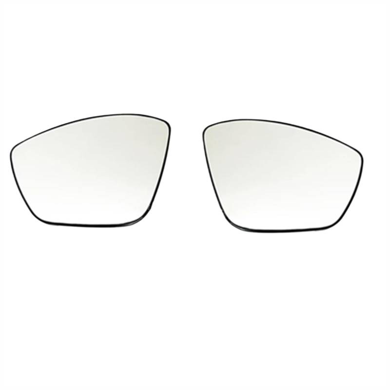 THRU Außenspiegel Glas Kompatibel Mit Opel Für Corsa F 2019 2020 2021 2022 2023 Auto Vorne, Rechts, Links Seitenspiegelglas 1607512180 1607512280 Rückspiegelglas(Pair) von THRU