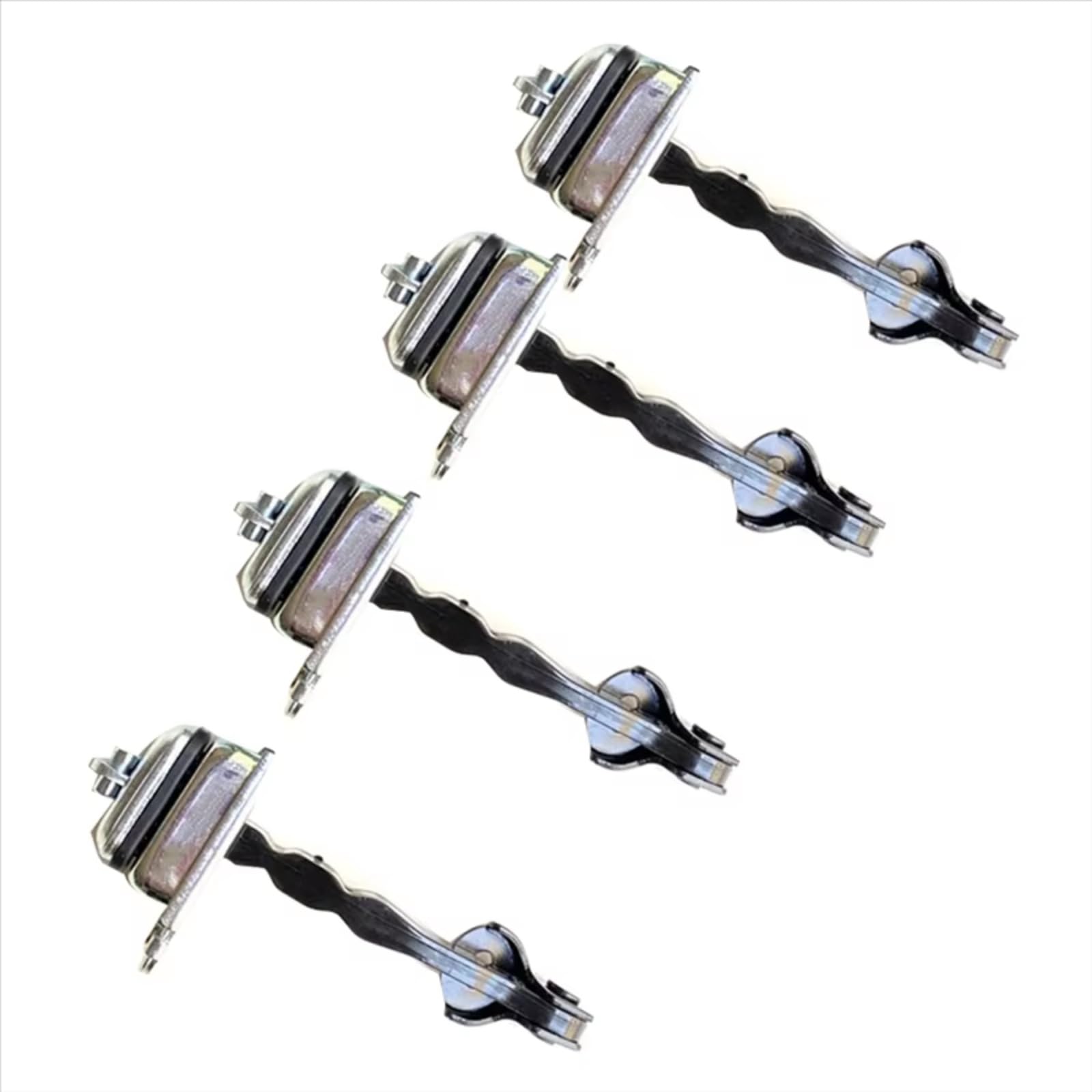 THRU Bremsstopper-Scharnier Kompatibel Mit Mazda 6 Für GG 2002–2015, Autotürstopper, Kontrollband, Scharnierarm, GJ6A-72-270, GJ6A-58-270-A, 4 Stück von THRU