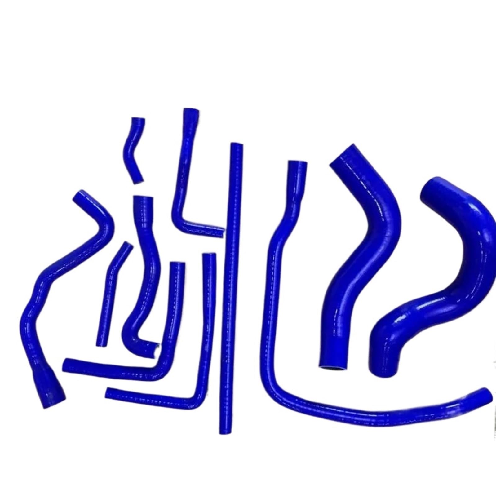 THRU Kompatibel Mit E30 Für M40 318i 316i 1.8L 1987–1992 1993 1994 Silikon-Kühlmittelkühler Wasserschlauch Heizungsrohr Fahrzeuge Ohne Klimaanlage 11531715219 Kühlerschlauch Auto(Blue) von THRU