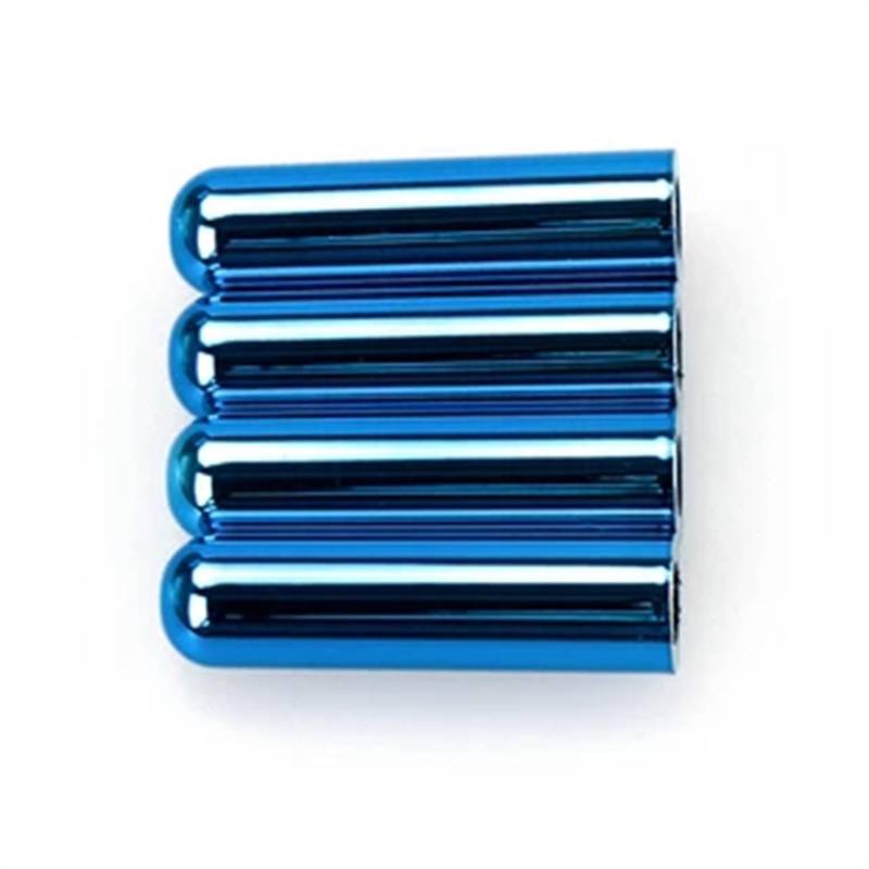 THRU Kompatibel Mit X1 X3 X5 X6 Z4 Auto-Ersatzteile Innentürschloss Autotür-Heberiegel Autotürverriegelungsknöpfe Autoverkleidungsteile Türschloss-Stiftabdeckung(4pcs Blue) von THRU