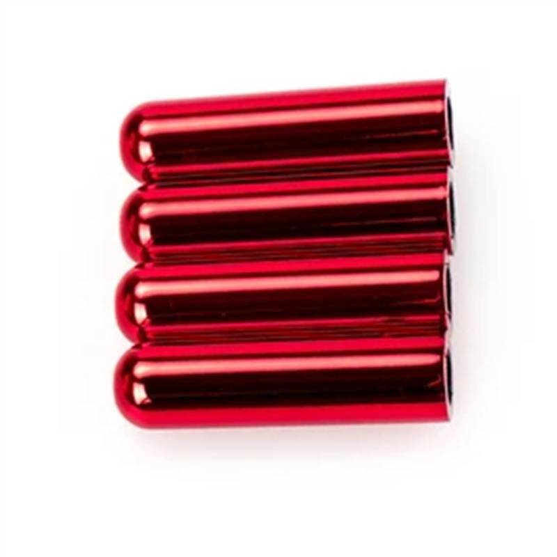 THRU Kompatibel Mit X1 X3 X5 X6 Z4 Auto-Ersatzteile Innentürschloss Autotür-Heberiegel Autotürverriegelungsknöpfe Autoverkleidungsteile Türschloss-Stiftabdeckung(4pcs red) von THRU