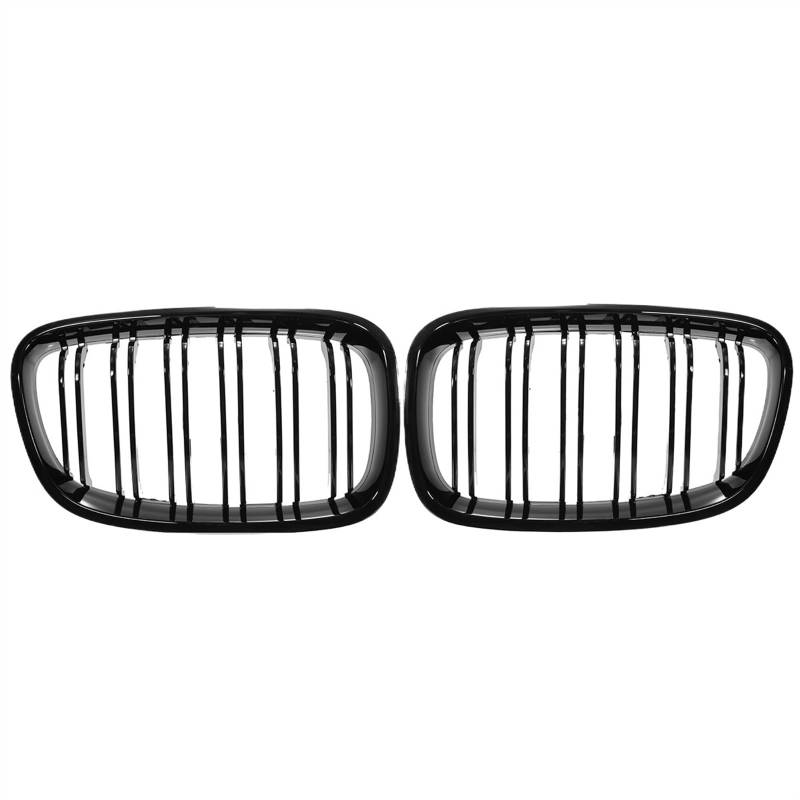 THRU Vorderer Mittelgrill des Kompatibel Mit 1er F20 F21 2010 2011 2012 2013 2014 Auto Front Nieren Stoßstange Grill Racing Kühlergrills Glänzend Schwarz Grills von THRU