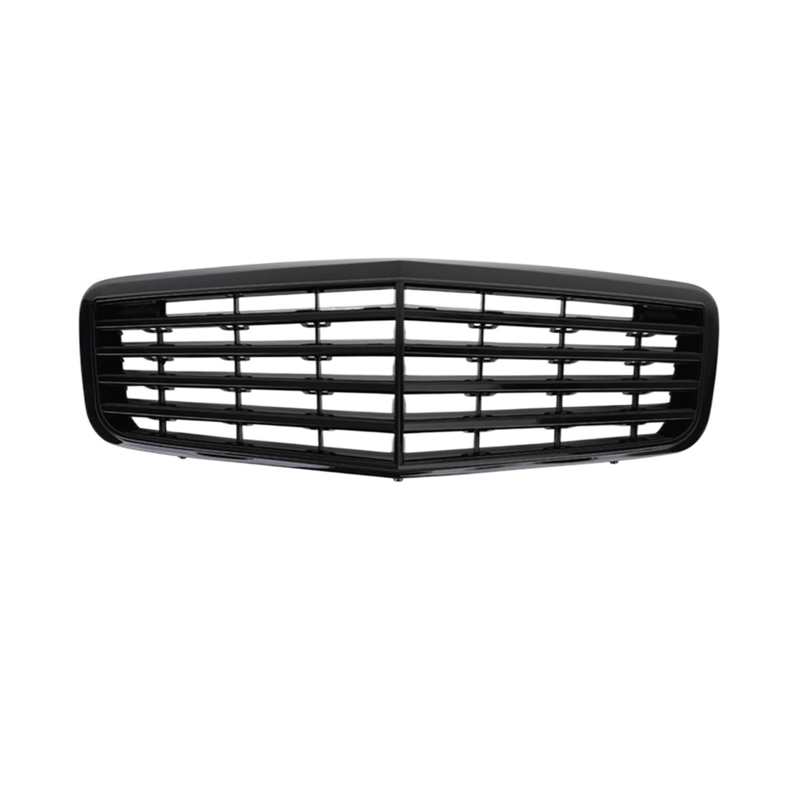 THRU Vorderer Mittelgrill des Kompatibel Mit Benz Für W211 E350 E500 E63 Für AMG 2007 2008 2009 Frontgrill Mittelhaube Stoßstangengrill Auto Frontkühlergrill Ersatz von THRU