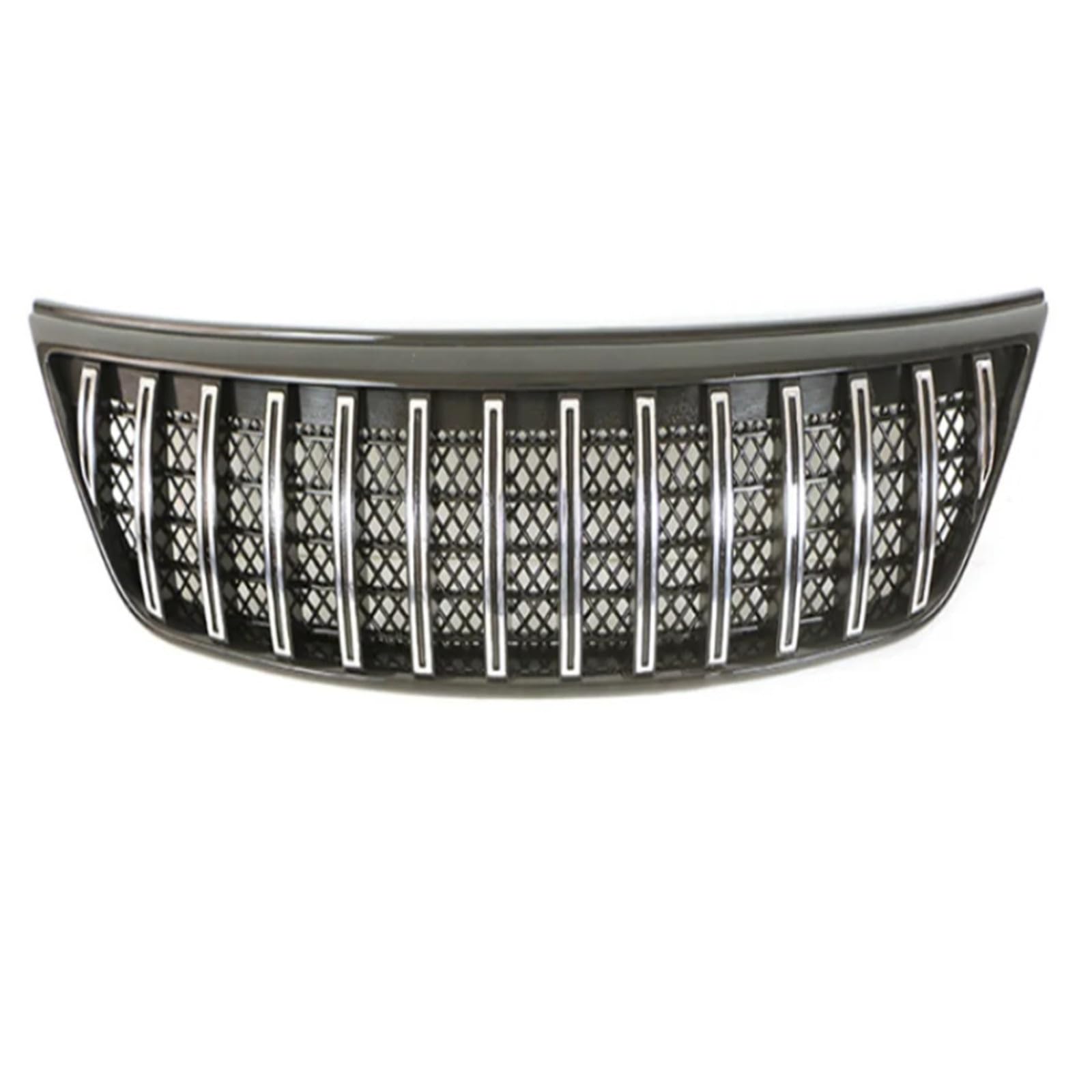 THRU Vorderer Mittelgrill des Kompatibel Mit K&ia Für Sorento 2009 2010 2011 2012 2013 2014 2015 Auto Stoßfänger Mesh Front Einlass Grille Modifikation Zubehör Dekorativ(Silver,2013-2015) von THRU