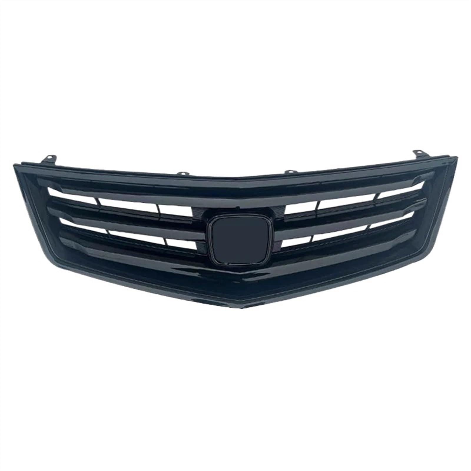 THRU Vorderer Mittelgrill des Kompatibel Mit Spirior Für Accord Cu1 Cu2 2008 2009 2010 2011 Für Acura Für Tsx 2009 2010 2011. Auto-Frontstoßstange, Schwarzer Kühlergrill(Black) von THRU