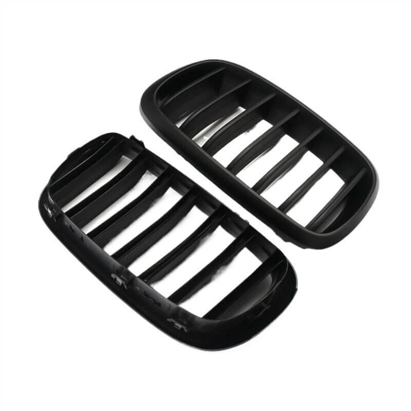 THRU Vorderer Mittelgrill des Kompatibel Mit X5 M 2009 2010 2011 2012 2013 X6 M 2009 2010 2011 2012 2013 2014 Auto-Frontgrill Auto-Frontstoßstangengrill Ersatz von THRU