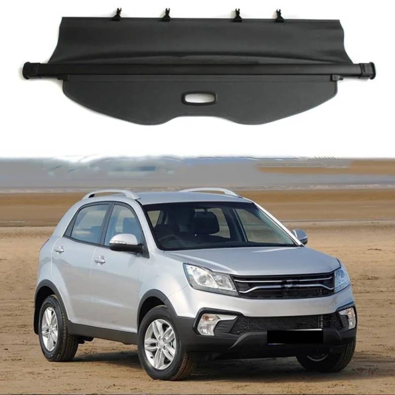 THetie Kofferraumabdeckung,Kompatibel mit SsangYong Korando 2014–2019,Auto Dekoration Regale Zubehör von THetie