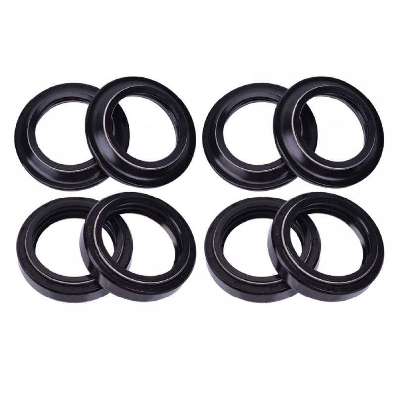 33x45x8/10,5 Motorrad Stoßdämpfer Vorne Gabel Dämpfer Öl Dichtung Staub Abdeckung Lippe Kompatibel Mit BW350 BW 350 Cygnus 125(2SETS OIL SEAL COVER) von THgfdZX