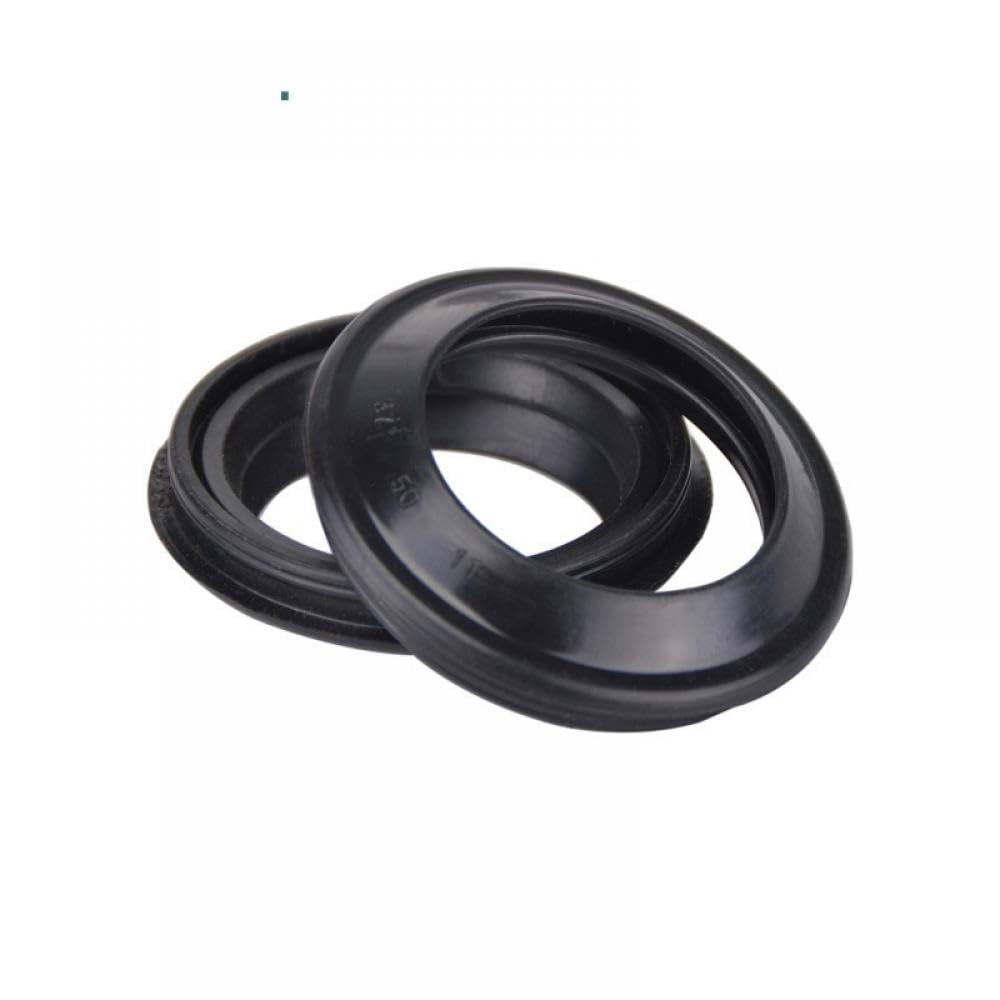 37x50x11 Öldichtung Staubschutzfeder kompatibel mit XL500R XL500 XR500R XR500 CX500 CX500TC Turbo 500 FT500 Ascot XL XR CX 500 Serie(4PCS SEAL 4PCS COVER) von THgfdZX