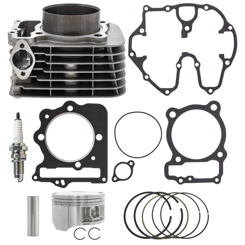 397cc Zylinderkolbenendsatz kompatibel mit Sportrax TRX400EX TRX400X XR400R 12100-HN1-A70 von THgfdZX