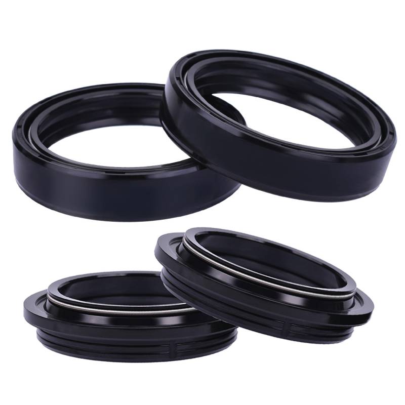 43x53x11 ​​Motorrad-Gabelöldichtung und Staubschutz, kompatibel mit verschiedenen Modellen(2PCS OIL SEAL) von THgfdZX