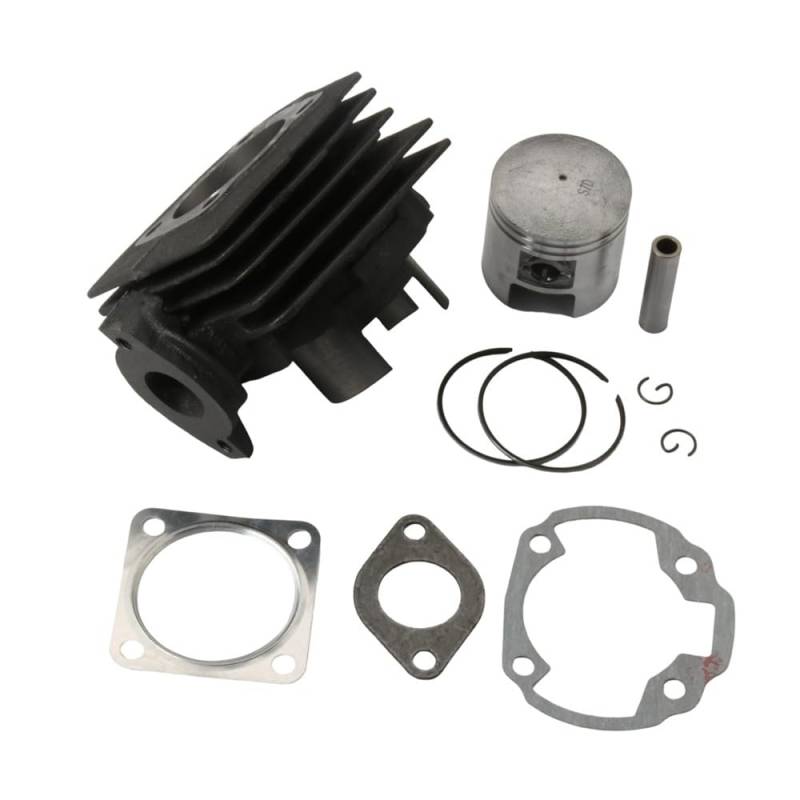 70cc Big Bore Zylinderblock-Kit, kompatibel mit 101R 101S 203 303R und Acr-os Tec Delivery F409 Laser 5 R50X 50cc 2T AC-Motorteilen von THgfdZX