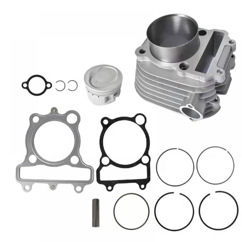 71-mm-Zylinderkolben-Dichtungssatz, Endüberholung, kompatibel mit Moto-4 YFM250 Timberwolf 250 1989–2004 4BD-11310-01-00 von THgfdZX