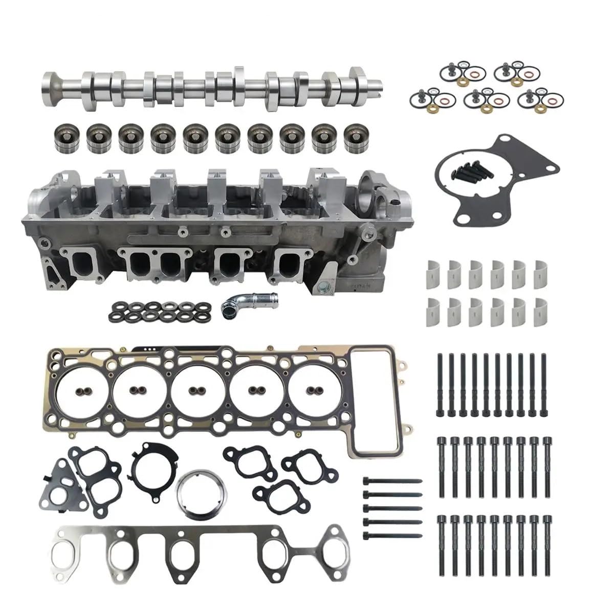 Kompletter Zylindersatz, kompatibel mit V T5 Bus Pritschenwagen Tg 2,5 TDI-Modellen BNZ BPC BPD BPE 070103063D 070103063K von THgfdZX