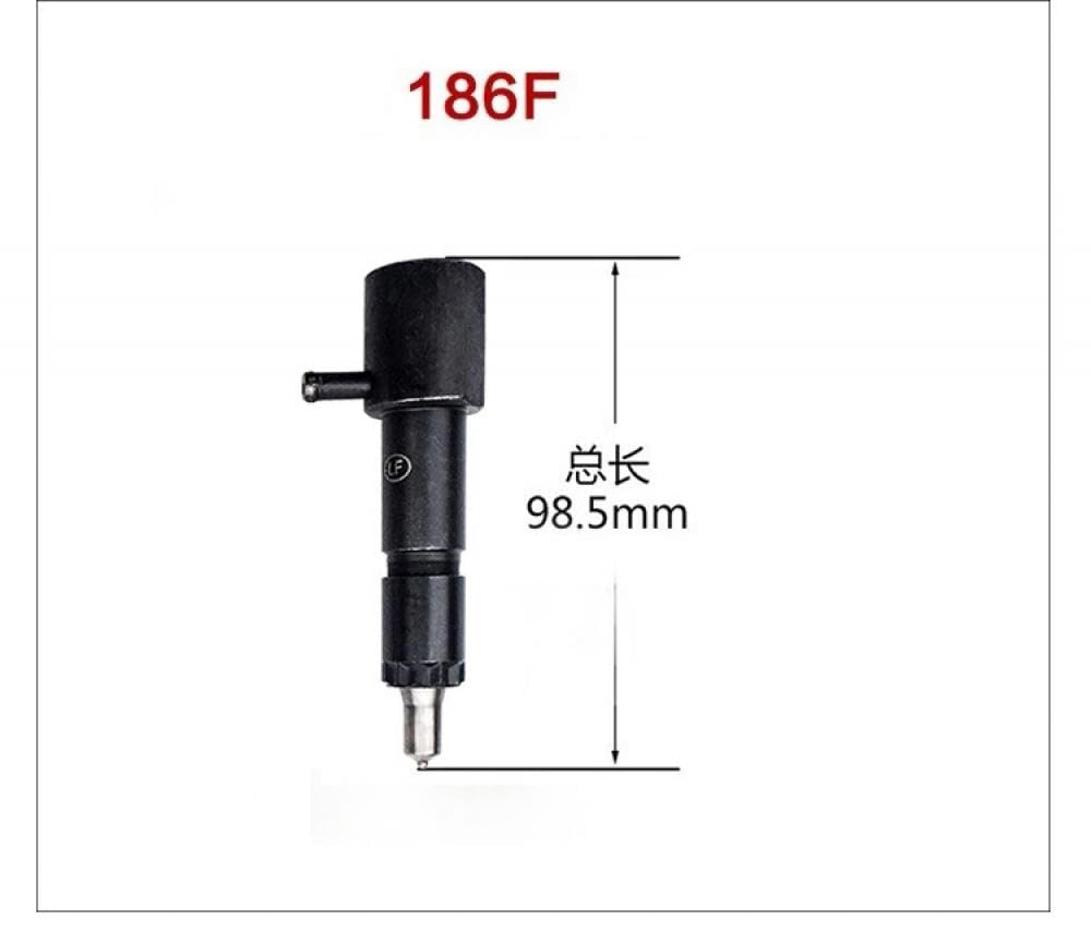 Kraftstoffinjektorbaugruppe Kompatibel mit 170F 173F 178F 186FA 188F 192F Dieselmotor, kompatibel mit K KAMA 5KW Generator 186F kompatibler Injektor(186F) von THgfdZX