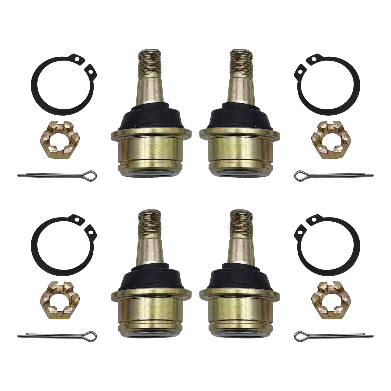 Kugelgelenk-Spurstangenkopf-Baugruppe, kompatibel mit Hisun 400CC 500CC 700CC 800CC UTV Quad Ball Pin E Achsschenkelarm PJ000005250A0400(1PCS) von THgfdZX