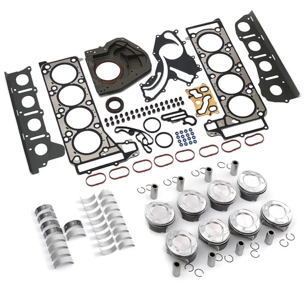 M278 Motor-Umbausatz mit Steuerkettensatz und 8 Pleueln, kompatibel mit CLS500 E550 GL450 ML500 S500 SL550 C216 C217 C218 von THgfdZX