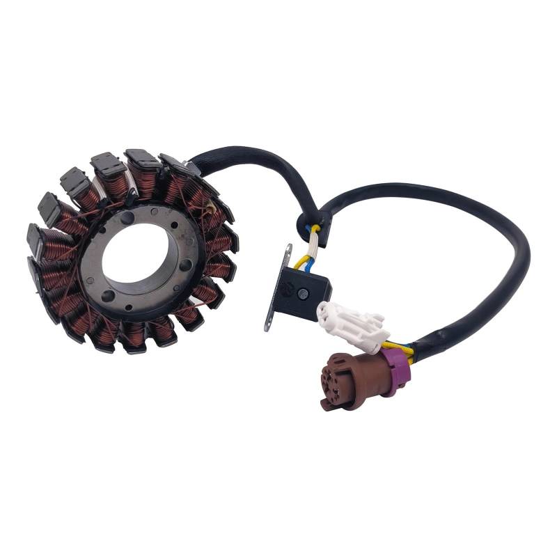 Magnetmotor-Magneto-Stator-Ersatzanzug Kompatibel mit LINHAI 400 cc Quad 4x4 ATV UTV QUAD GO KART, kompatibel mit Linhai Code 27450 und ähnlichen Modellen von THgfdZX