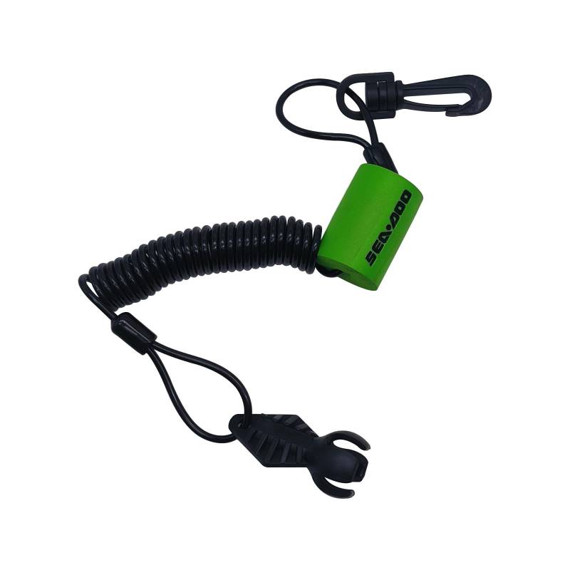 Motorboot-Spark-Clip-On-Lanyard-Tether-kompatibler Schwimmschlüssel 278002843 278003410(GREEN) von THgfdZX