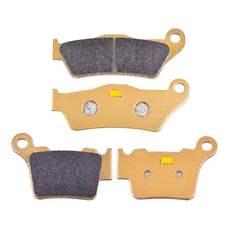 Motorrad-Bremsbeläge-Set vorne und hinten, kompatibel mit FE501 TC510 TE511 TE630 TE449 510 630 2014 bis 2019(CERAMIC) von THgfdZX