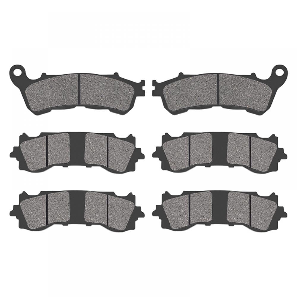 Motorrad Bremsbeläge Vorne Und Hinten Kompatibel Mit GL1800 GL1800B Goldwing J Manuelle GL1800BD GL1800D GL1800DA Tour J DCT(FRONT AND REAR) von THgfdZX