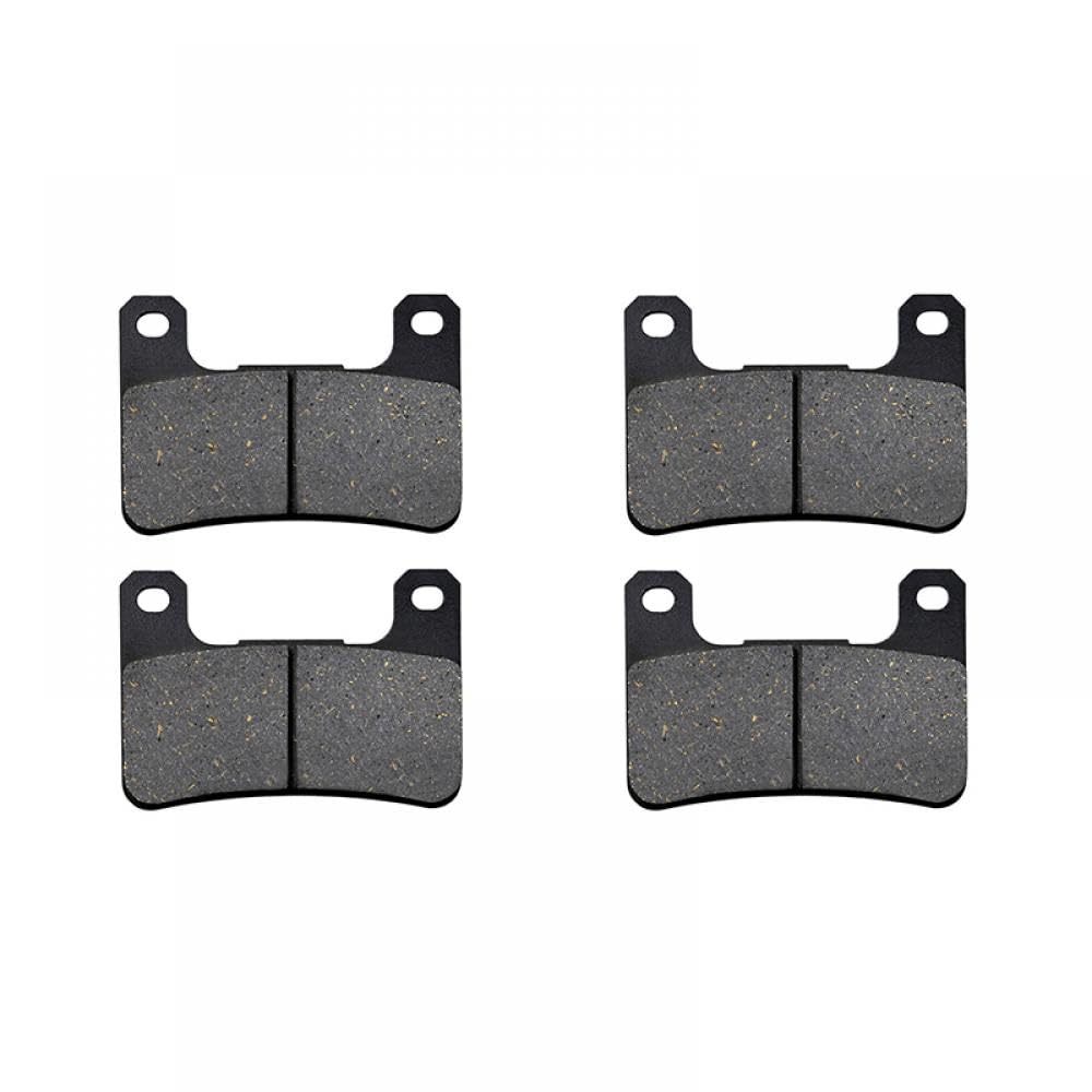 Motorrad-Bremsbeläge und Scheiben-Set Kompatibel mit kompatible DL1000 XT GSXR600 GSXR750 06–10 GSXR1000 K7 K8 07–08 GSX1300R(2 PAIR FRONT PADS) von THgfdZX