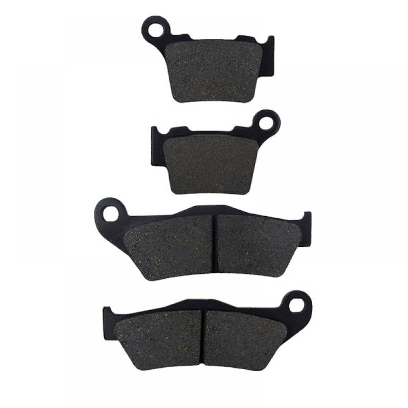 Motorrad-Bremsbeläge vorne und hinten, kompatibel mit CR TE TC 125 250 300 449 450 FC 250 350 450 FE FX 350 450 501 WR 125 TXC 310 510(1 PAIR FRONT PADS) von THgfdZX