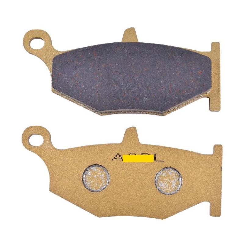 Motorrad-Bremsbeläge vorne und hinten, kompatibel mit GSR400 GSR600-Modellen von 2006 bis 2010(1PAIR CERAMIC REAR) von THgfdZX