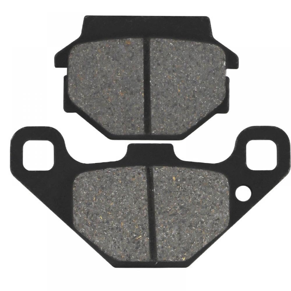 Motorrad-Bremsbeläge vorne und hinten, kompatibel mit K ZR250 ZZR250 EX 500D N GPz 500S EX 500D EX 250H ZR 250 Z 250 EX500D GPz500S(REAR BRAKE PADS) von THgfdZX