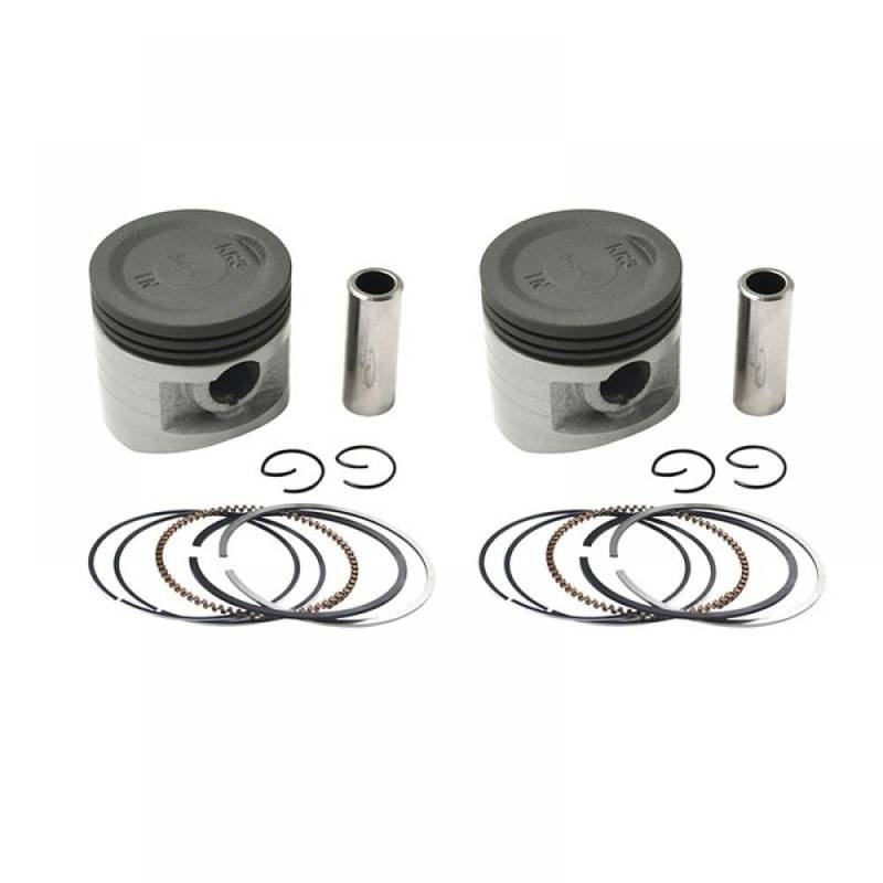 Motorrad-Kolbenring-Set, 53 bis 54 mm, kompatibel mit CA250 CMX250 1996 bis 2011, CMX250C 250 1996 bis 2015(2 SETS 54MM) von THgfdZX